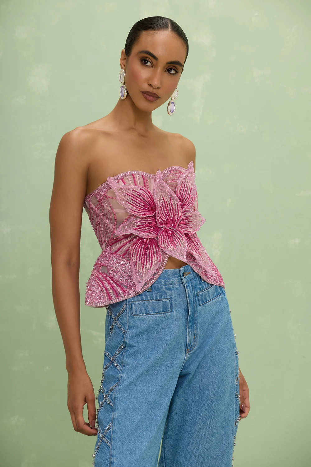 AMELIA EMBROIDERY TOP (RUNWAY) - Image 3