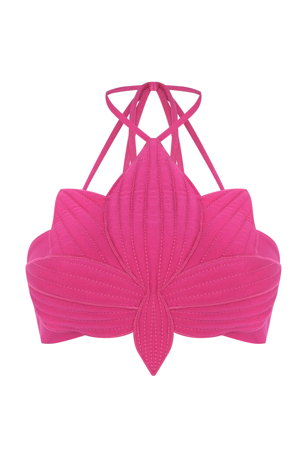 AURORA LYCRA LOTUS BIKINI TOP - Image 2
