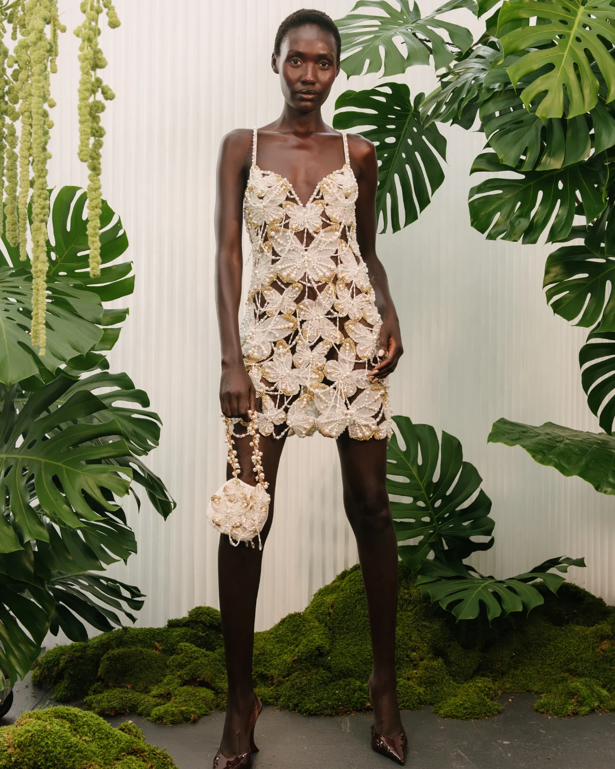 BUTTERFLY TULLE MINI DRESS (RUNWAY) - Image 5