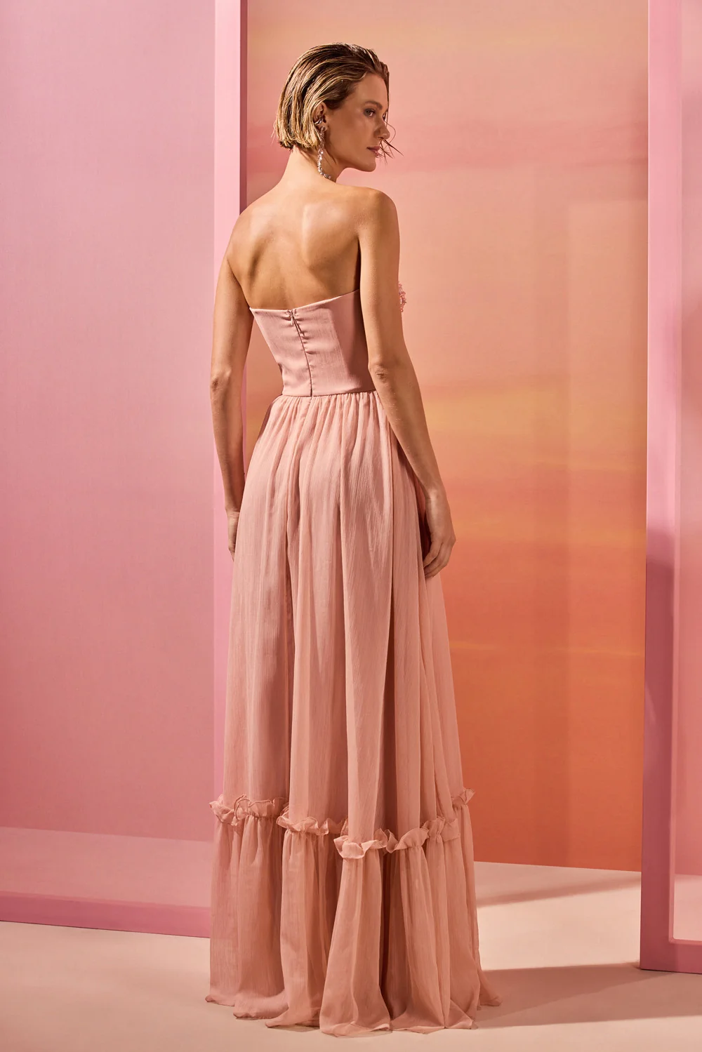 CHIFFON DAYDREAM MAXI DRESS - Image 3