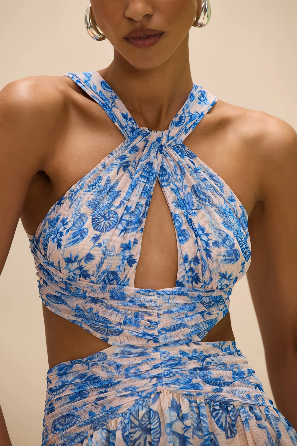EDEN ROCK SEASHELL CUT OUT MAXI DRESS - Image 2