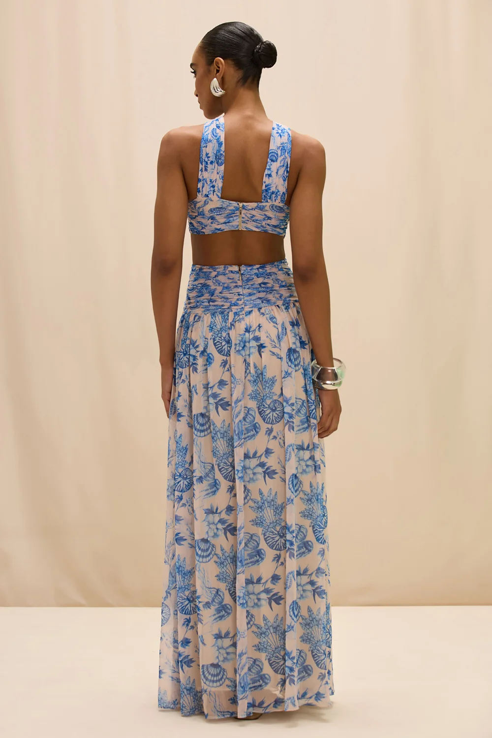 EDEN ROCK SEASHELL CUT OUT MAXI DRESS - Image 3