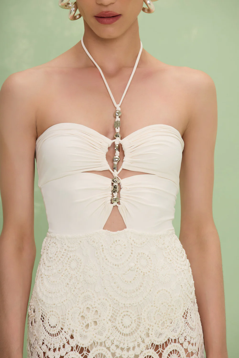 GAL EMBROIDERY MAXI DRESS - Image 2