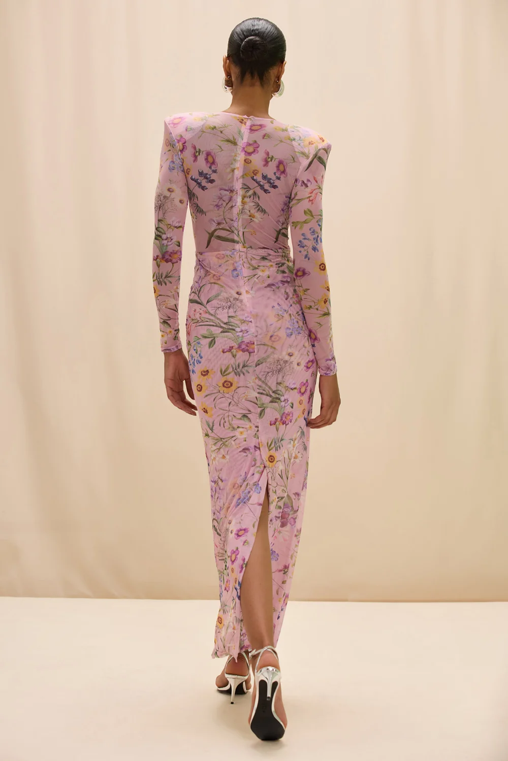 HEATHER PLUNGE MAXI DRESS - Image 3