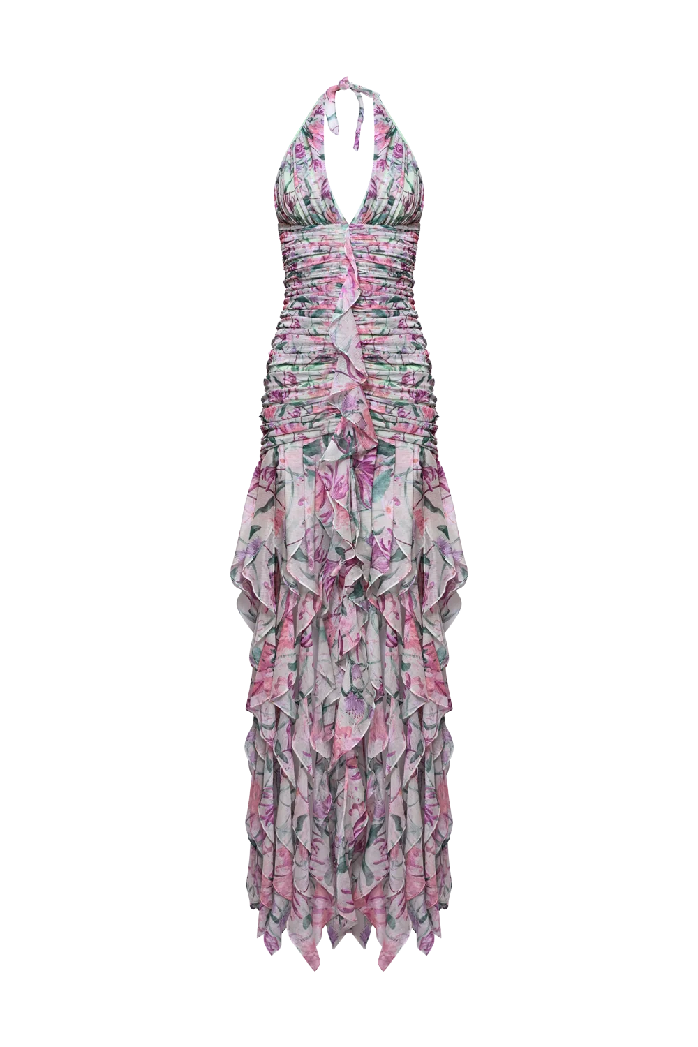HONEY FLOWER PLUNGE GOWN - Image 4