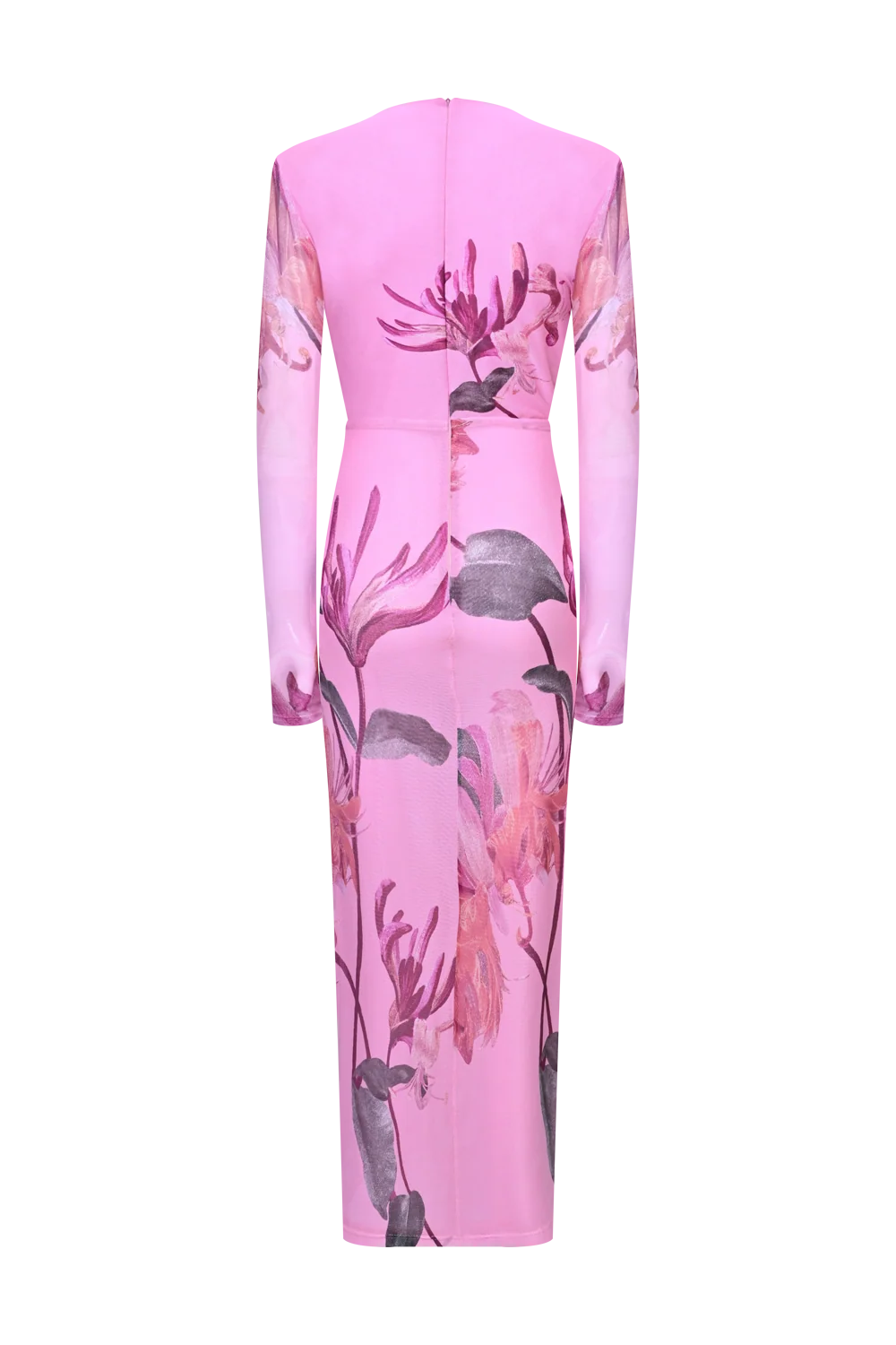 HONEY FLOWER TULLE MIDI DRESS - Image 4