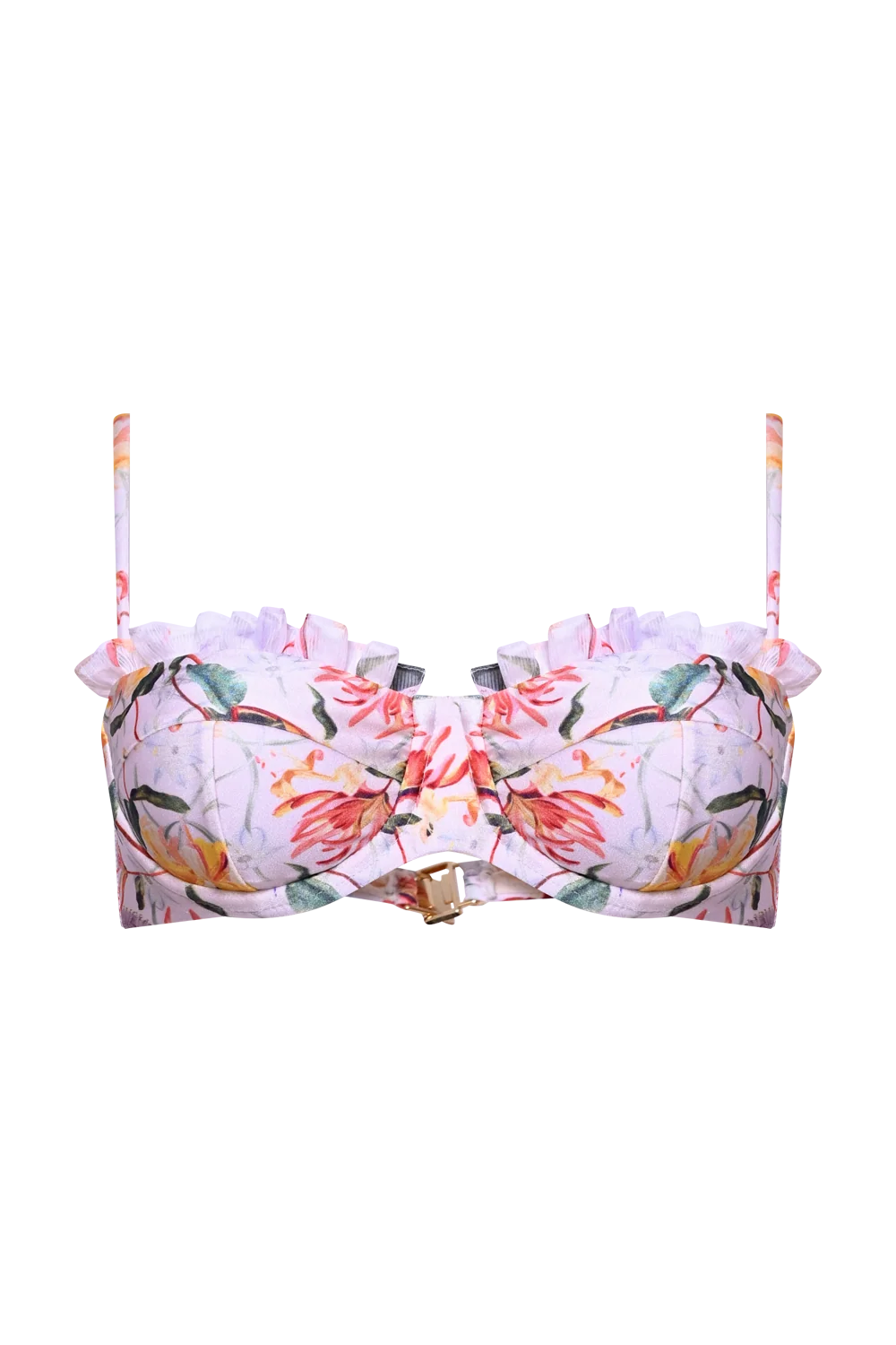 HONEY FLOWER UNDERWIRE BIKINI TOP - Image 4