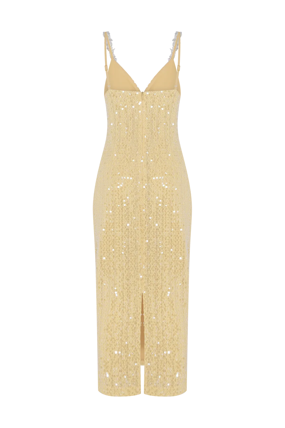 IARA CROCHET FLOWERS MIDI DRESS - Image 5