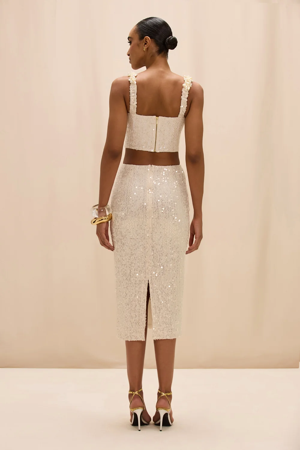 IARA CROCHET MIDI SKIRT - Image 4