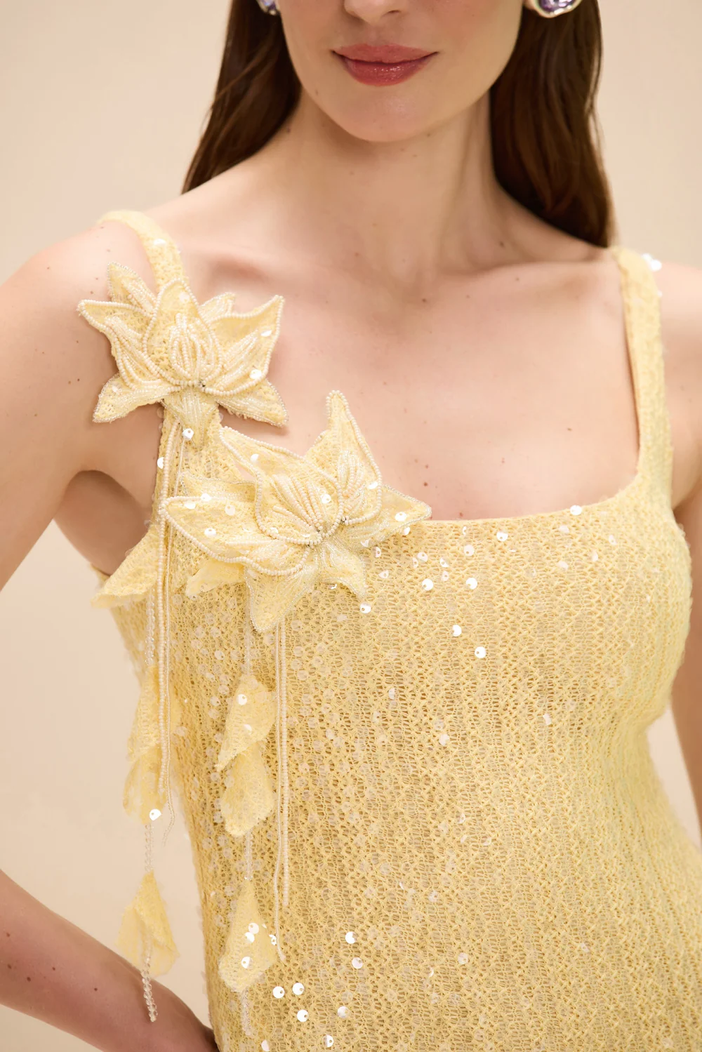 IARA CROCHET MINI DRESS - Image 2