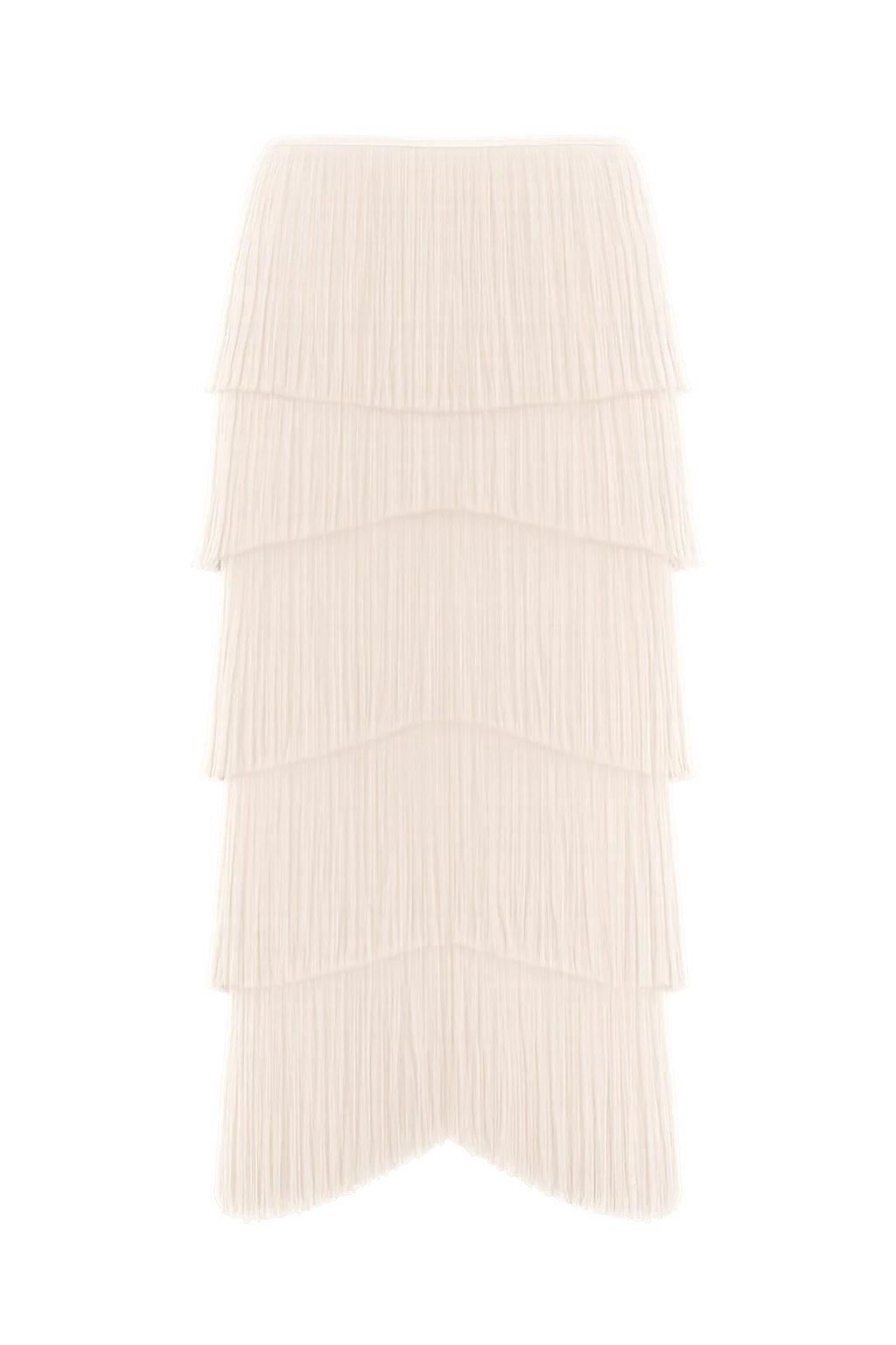 LILA FRINGE MIDI SKIRT - Image 2