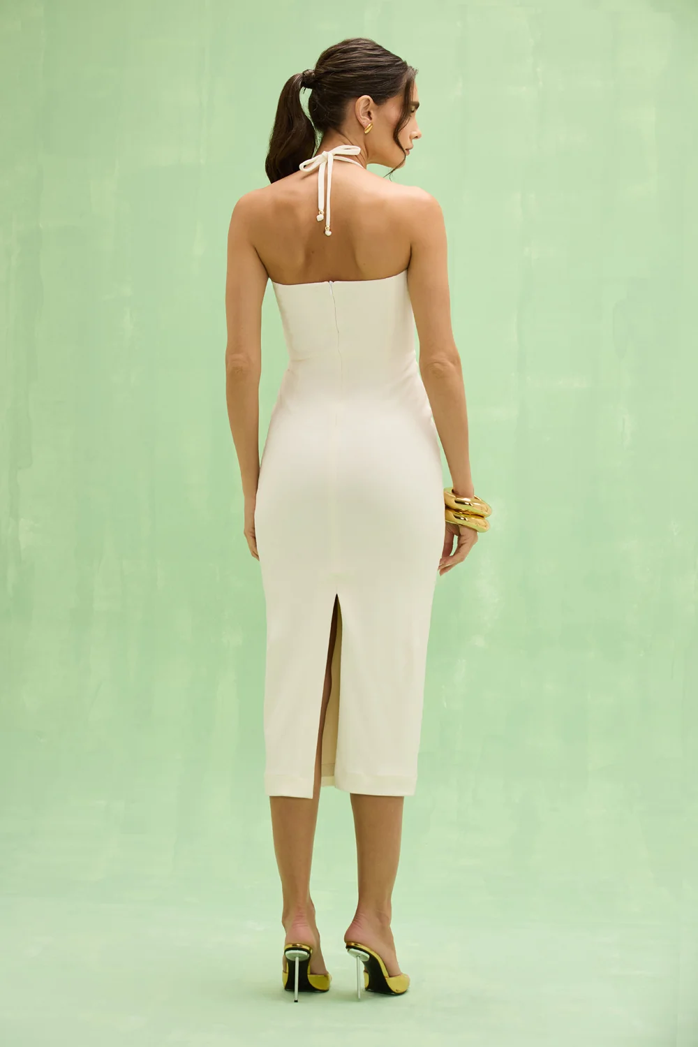 LUNA KNIT MIDI DRESS - Image 4