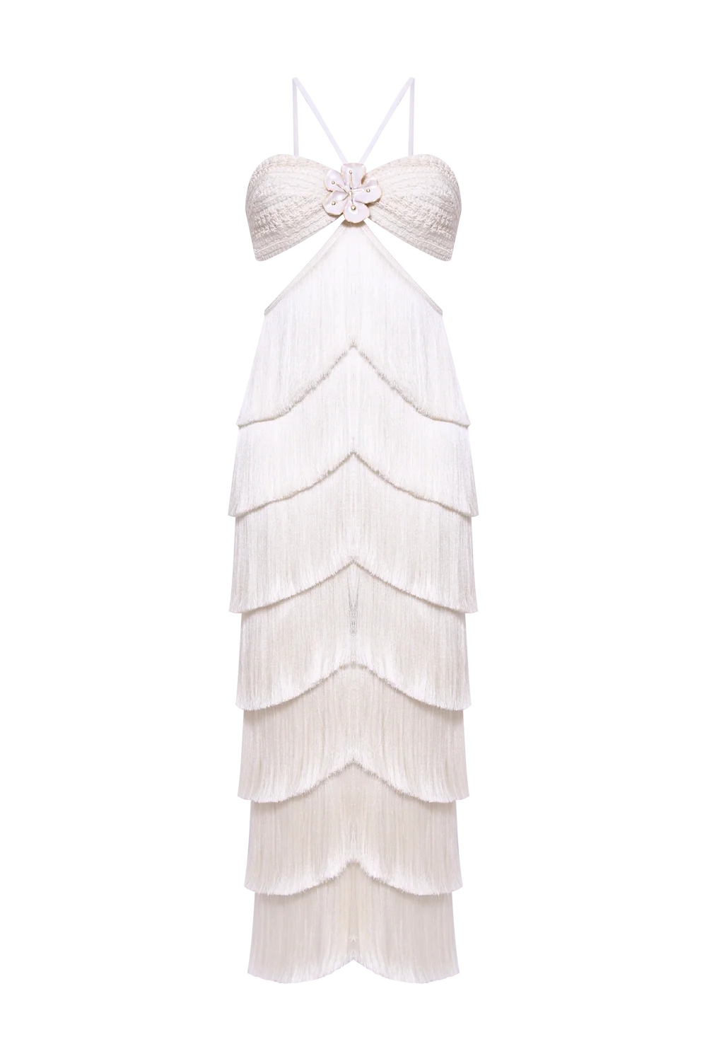 LYA FRINGE MIDI DRESS - Image 5