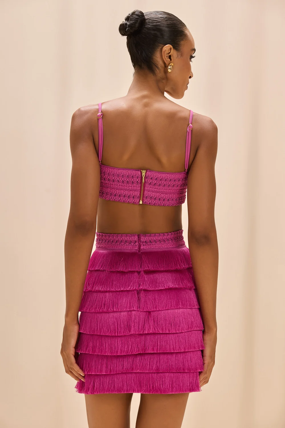 LYA FRINGE MINI DRESS - Image 3