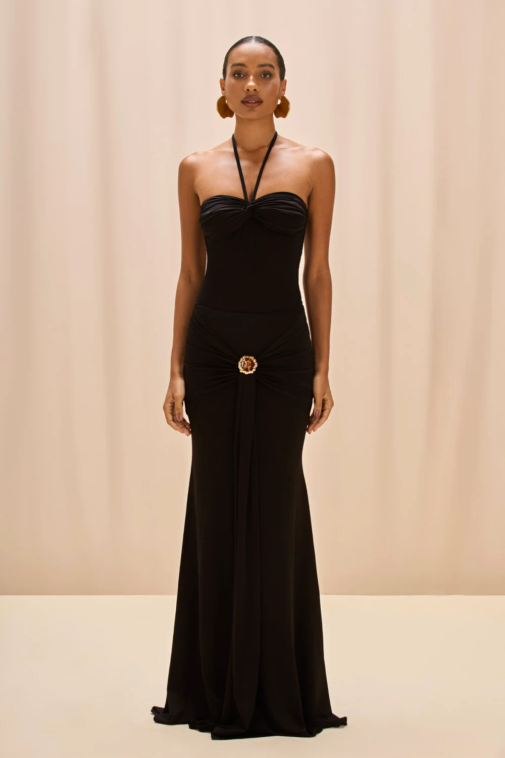 MOONLIT JERSEY MAXI SKIRT