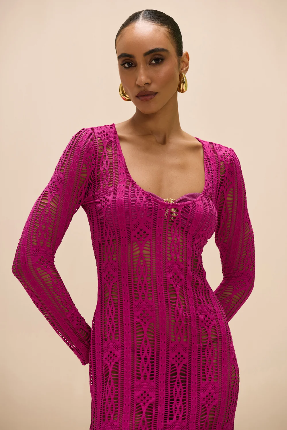 MYRA KNIT MAXI DRESS - Image 2