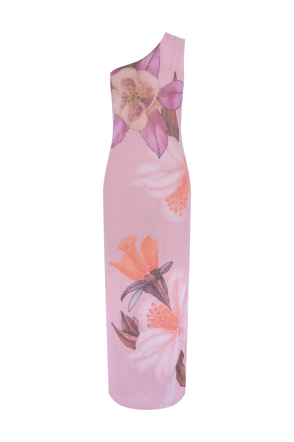 PEONY PRINTED MAXI DRESS - Image 4