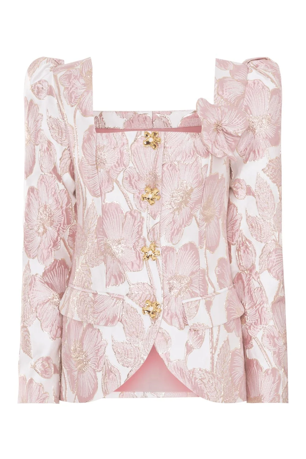 PETAL JACQUARD JACKET - Image 4
