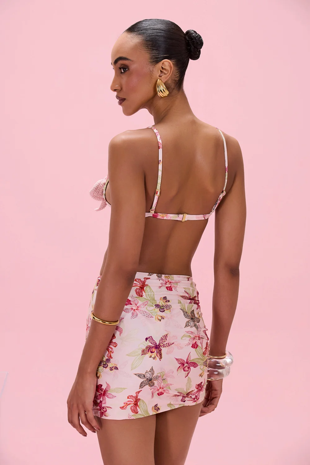 ORCHID BLOOM MINI SKIRT - Image 4