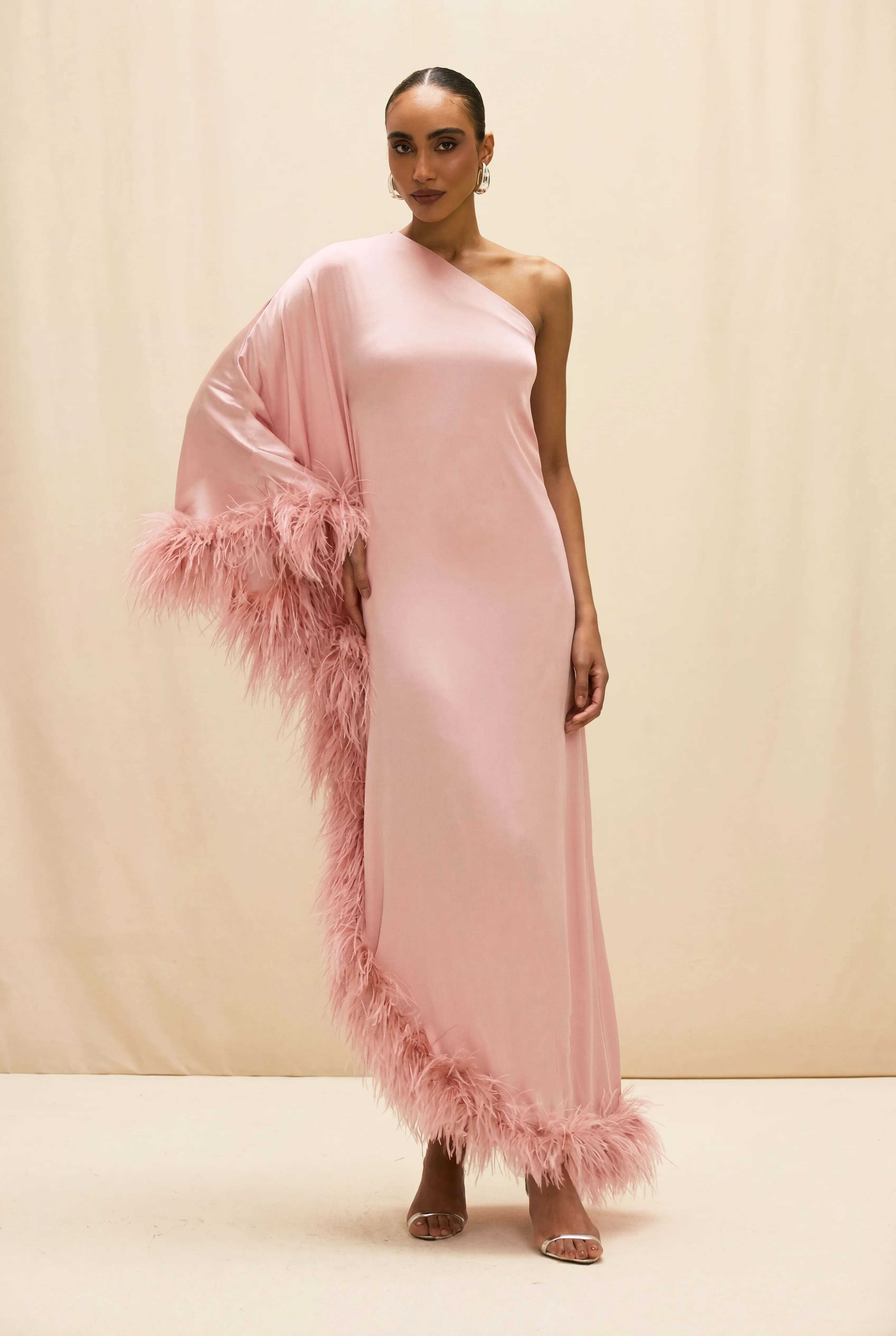 SATIN ISABEL MAXI DRESS