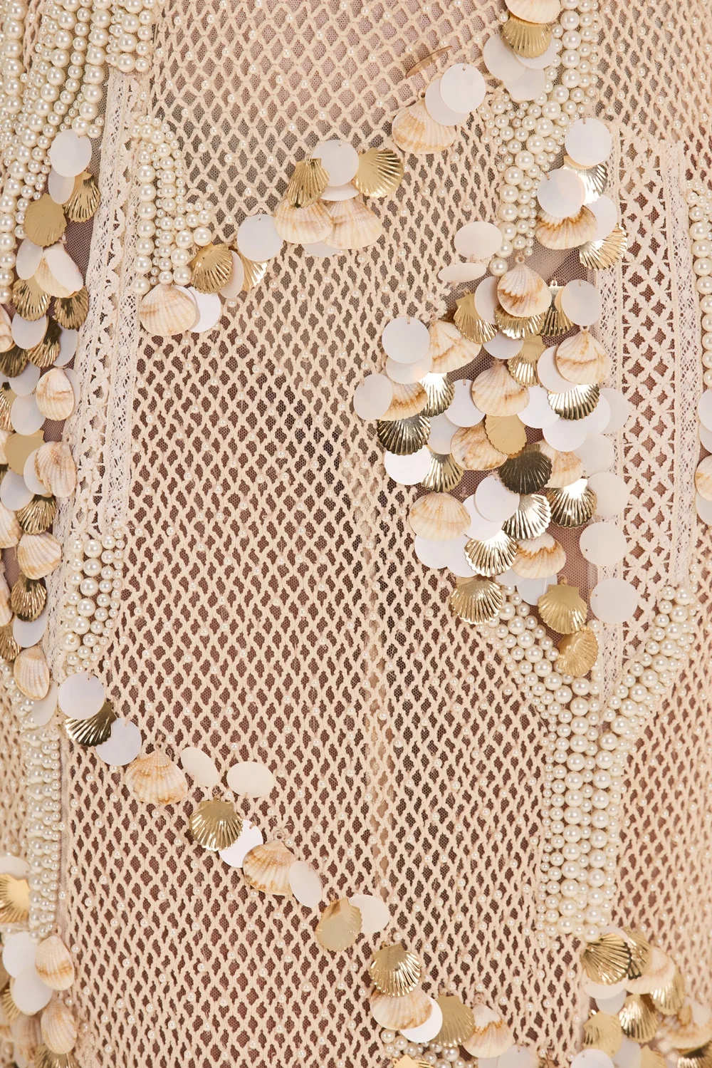 SEASHELL EMBROIDERY GOWN - Image 4