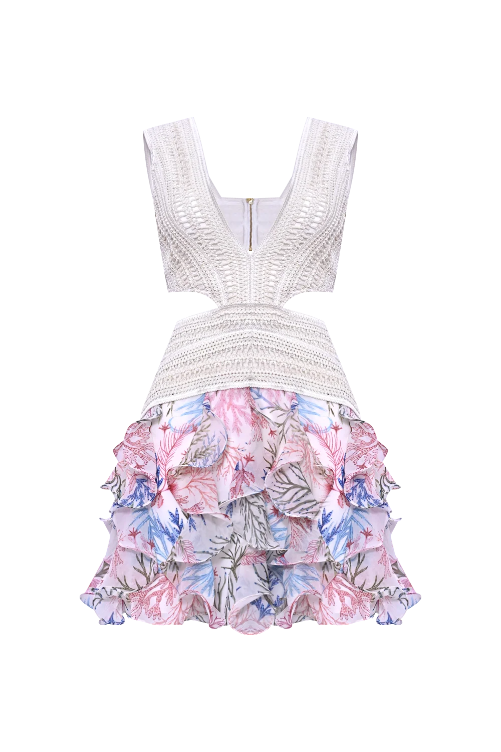 SEAWEED TRIM MINI DRESS - Image 3