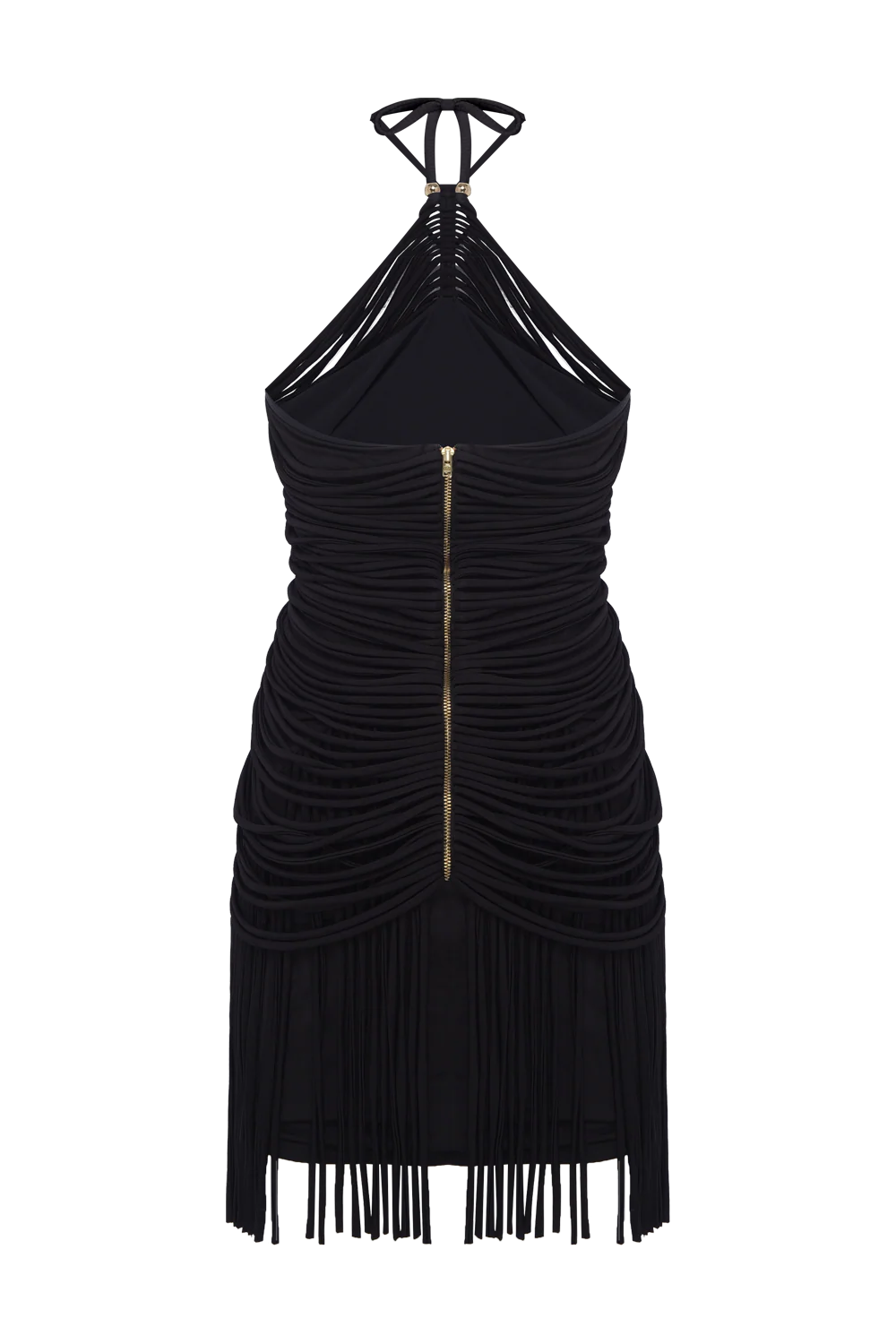 LYRIA JERSEY HALTERNECK MINI DRESS - Image 5
